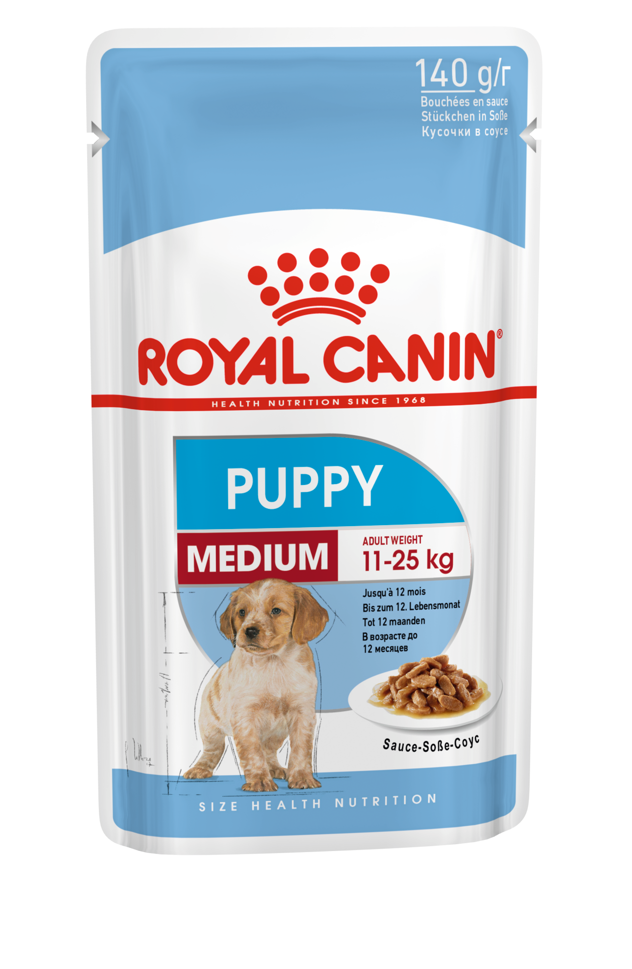 Влажный корм Royal Canin Medium Puppy (в соусе) 